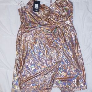 Fashion Nova Hologram Dress